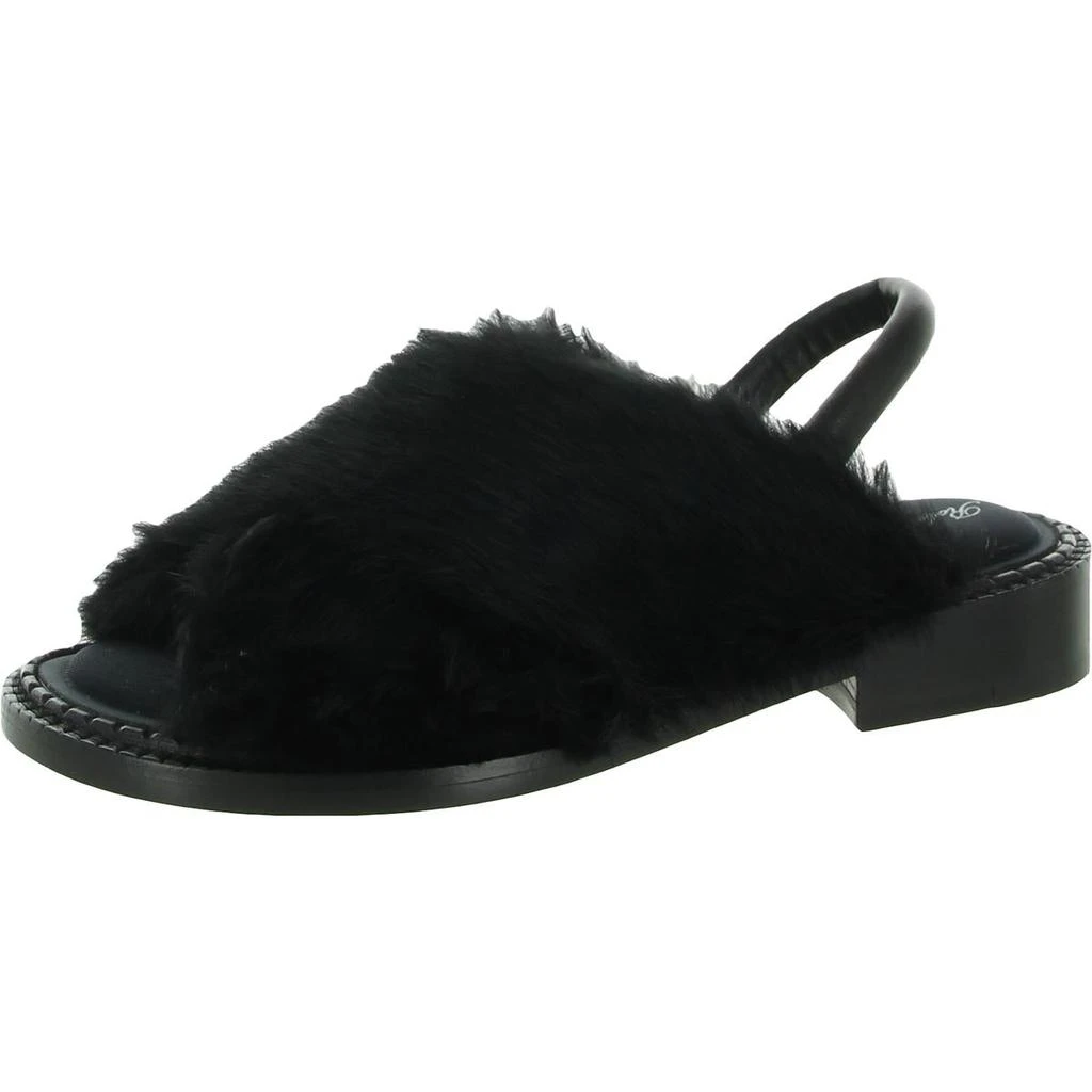 商品ROBERT CLERGERIE|Robert Clergerie Womens Bloss Real Fur Slip On Slide Sandals,价格¥366,第2张图片详细描述