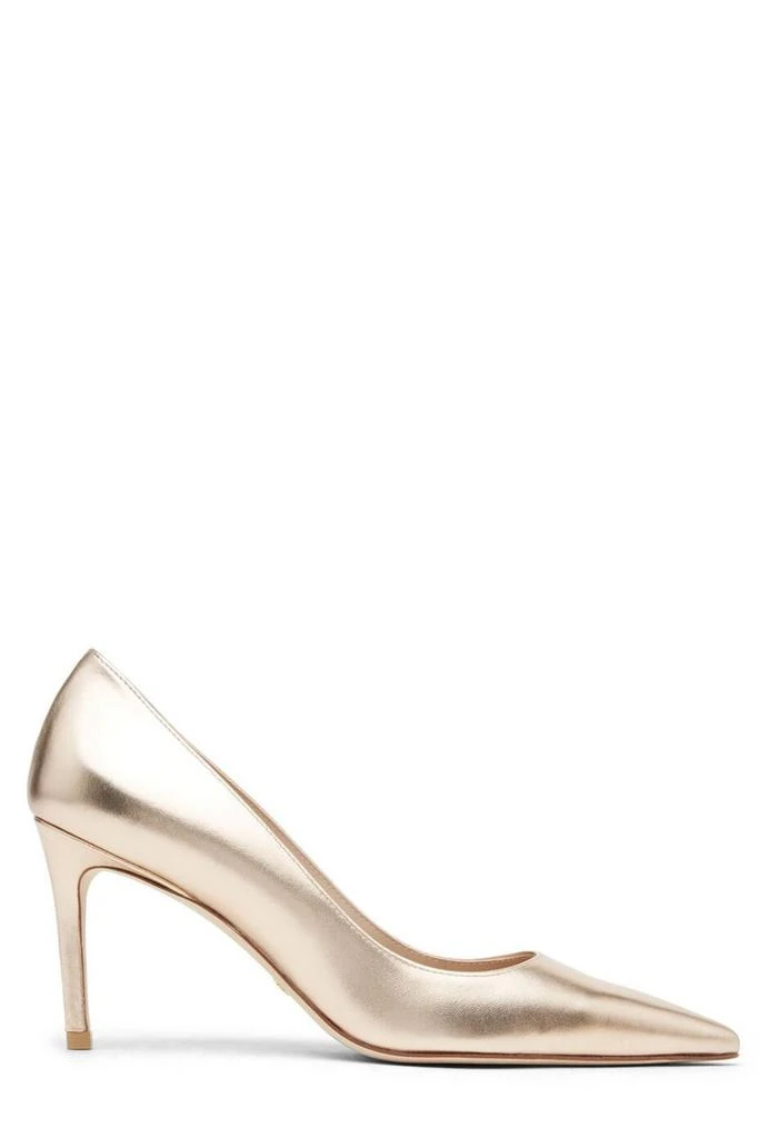 商品Stuart Weitzman|Stuart Weitzman Pointed-Toe Slip-On Pumps,价格¥2231,第1张图片