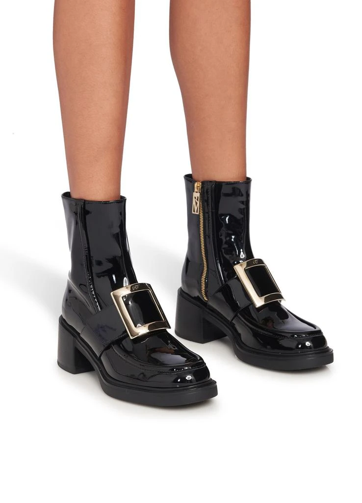 商品Roger Vivier|VIV Rangers X Buckle 短靴,价格¥10948,第2张图片详细描述