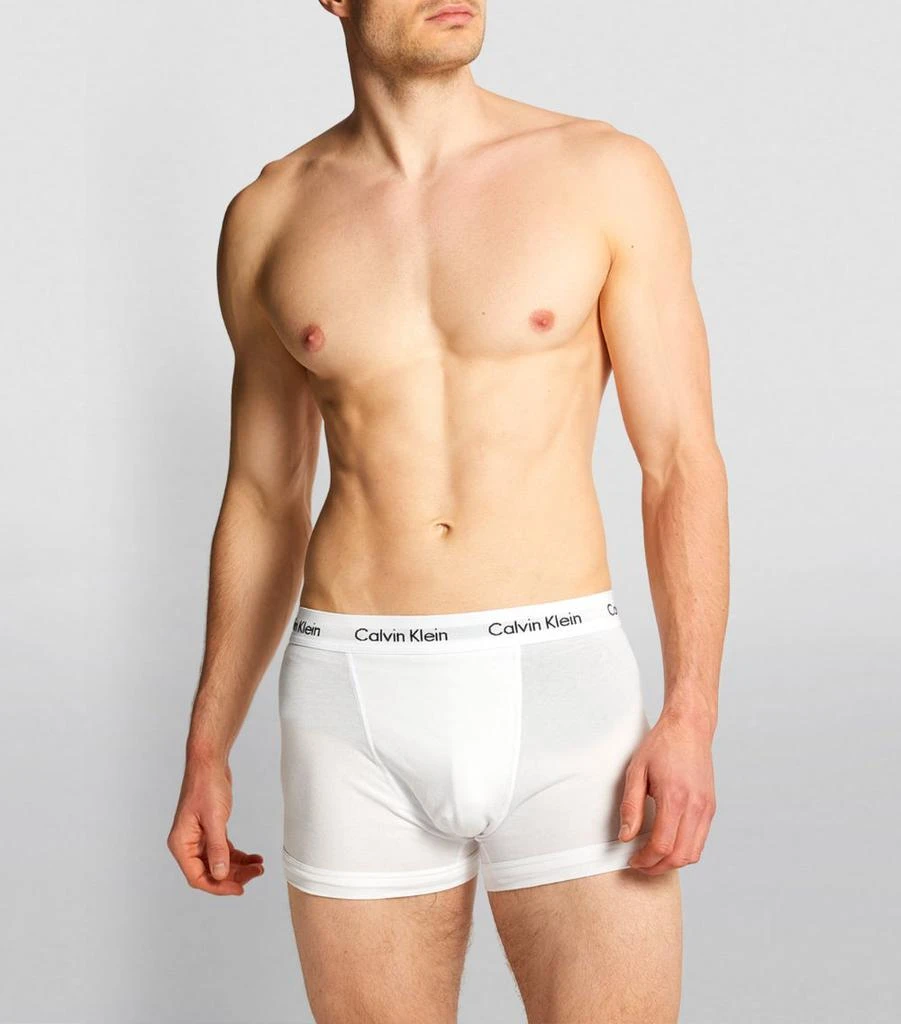 商品Calvin Klein|Cotton Stretch Trunks (Pack of 3),价格¥450,第2张图片详细描述