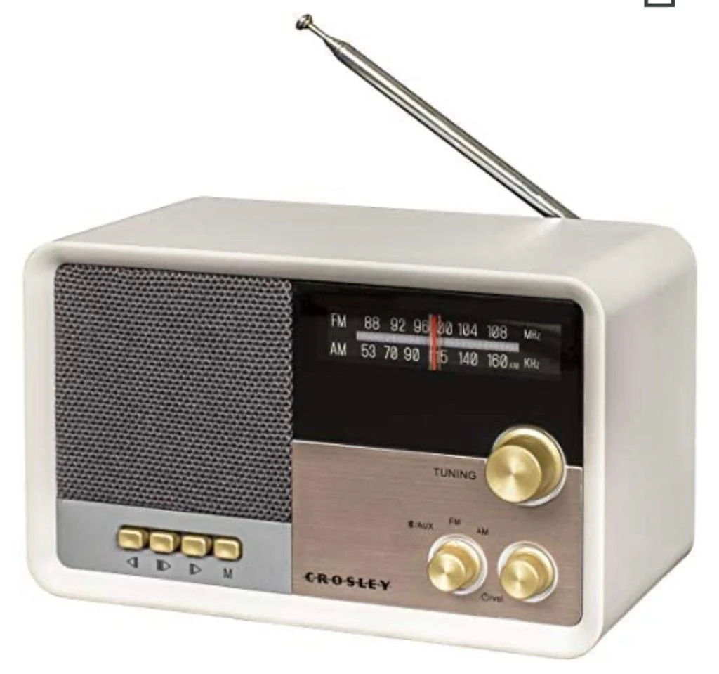 商品Crosley|Tribute Vintage Am/fm Bluetooth Radio,价格¥648,第2张图片详细描述