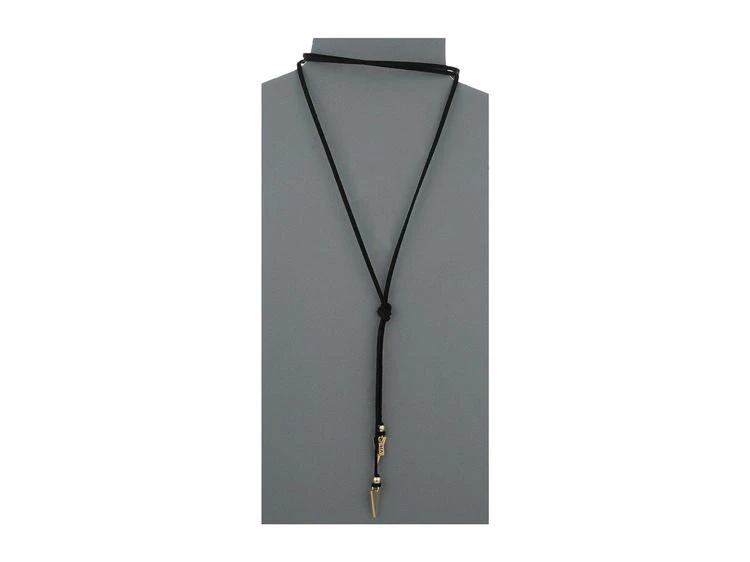 商品Vanessa Mooney|Black Suede Bolo with Arrows Necklace,价格¥145,第2张图片详细描述