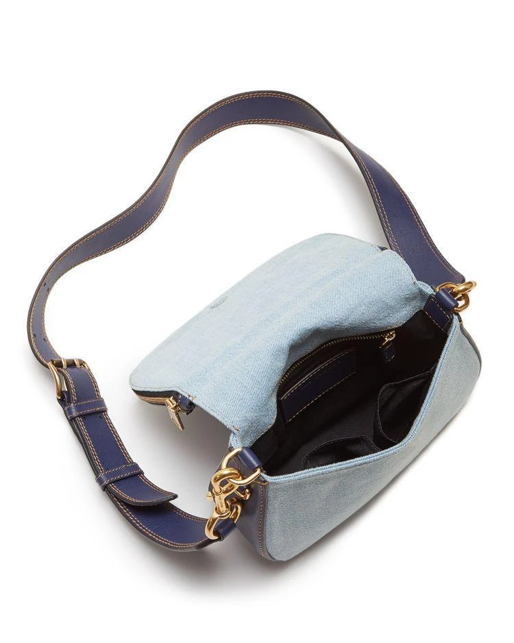 商品Marc Jacobs|单宁铆钉马鞍包,价格¥1514,第3张图片详细描述