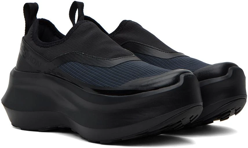 商品Comme des Garcons|Black Salomon Edition Slip On Platform Sneakers,价格¥2424,第4张图片详细描述