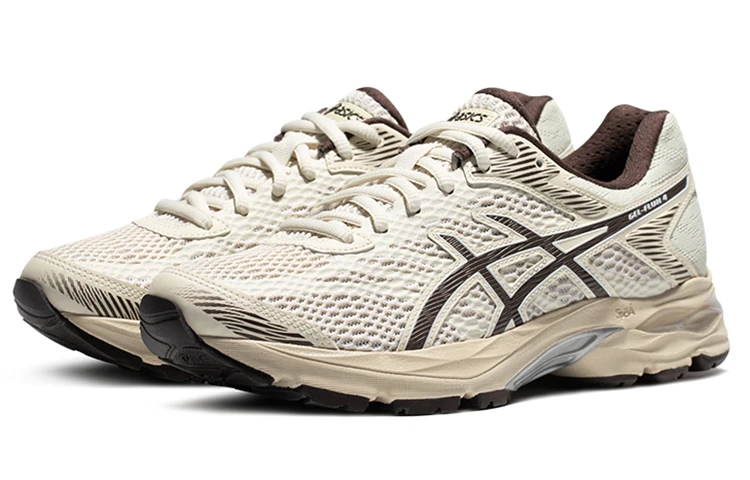 商品[国内直发] Asics|[预售3天]Gel-Flux 4 Cream Brown 舒适入门级缓冲 专业 织物合成革减震透气 低帮跑步鞋 女款 棕色,价格¥453,第3张图片详细描述