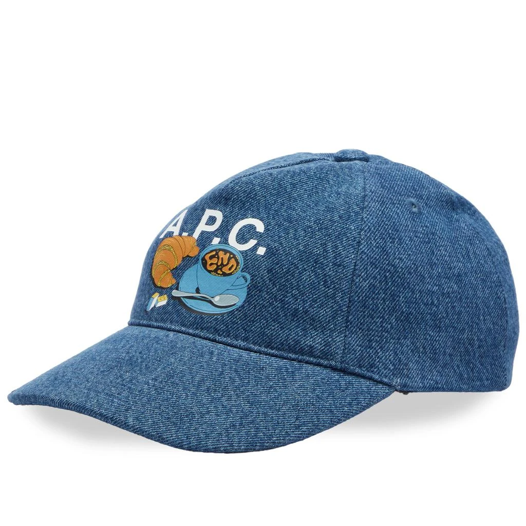 商品A.P.C.|END. x A.P.C. 'Coffee Club' Eden Cap,价格¥895,第1张图片