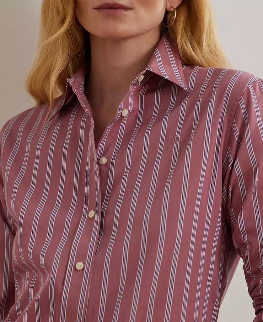 商品Ralph Lauren|Women's Cotton Striped Shirt,价格¥264,第3张图片详细描述