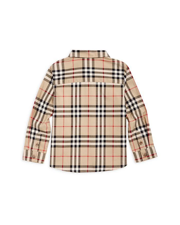 商品Burberry|Boys' Mini Owen Vintage Check Shirt - Baby,价格¥1873,第2张图片详细描述