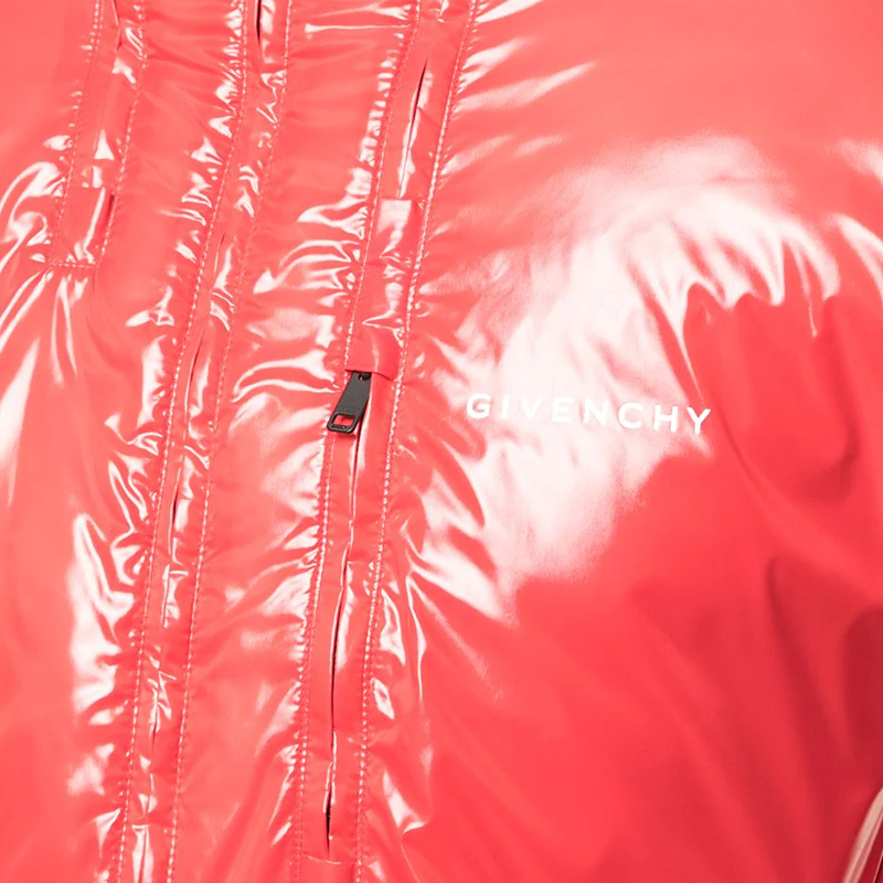 Givenchy 纪梵希 女士红色短款夹克棉服 BW004P101L-600商品第2张图片规格展示