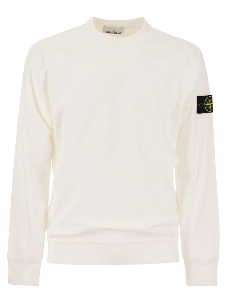 商品Stone Island|Logo Patch Crewneck Sweatshirt,价格¥2588,第1张图片