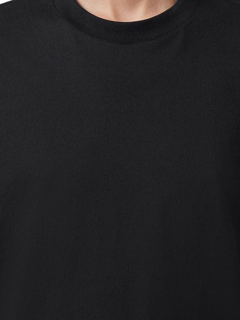 BURBERRY - Check Sleeves Cotton T-shirt商品第5张图片规格展示