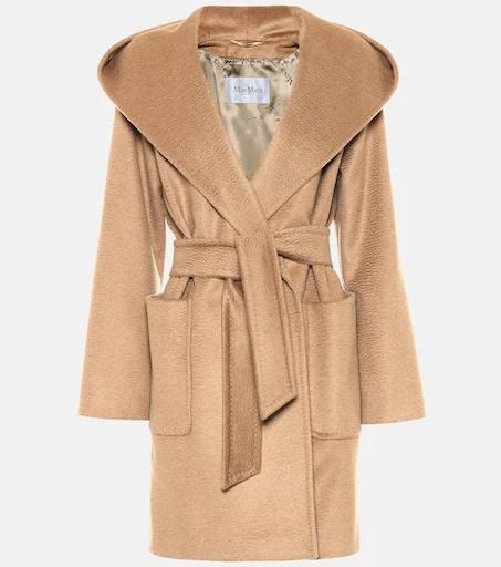 商品Max Mara|Rialto belted camel hair coat,价格¥21819,第1张图片