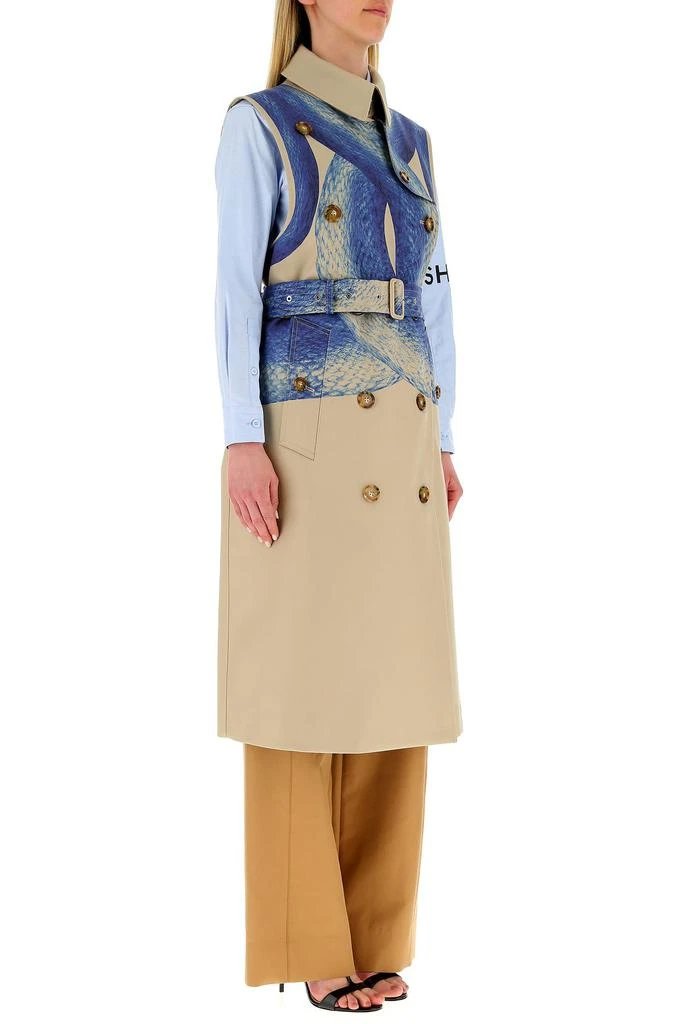 商品Burberry|Printed cotton trench coat,价格¥20834,第2张图片详细描述