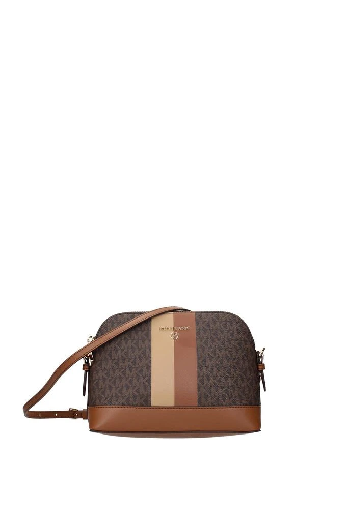 商品Michael Kors|Crossbody Bag jet set lg Fabric Brown Luggage,价格¥1449,第1张图片