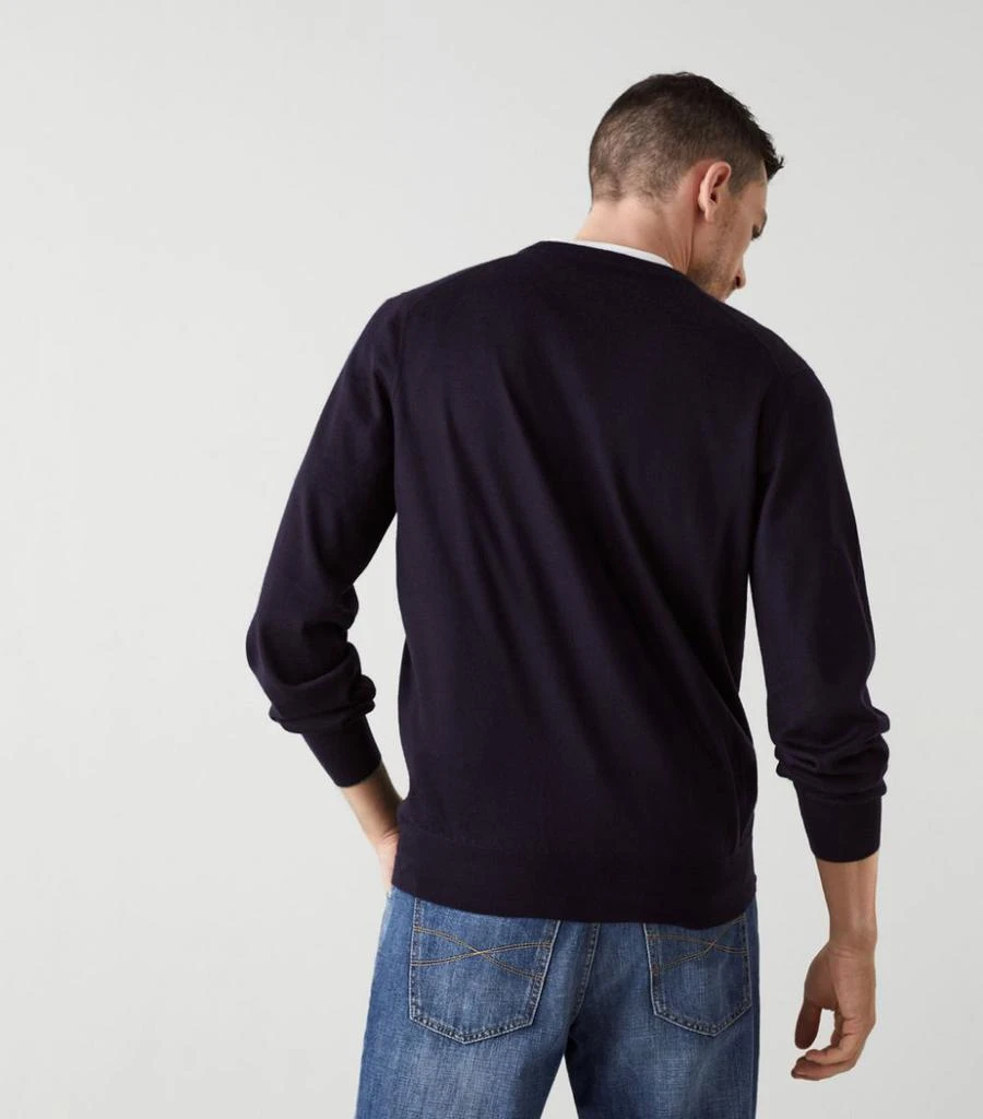 Cashmere-Silk V-Neck Sweater 商品