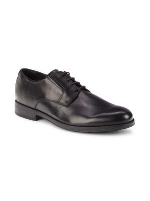 商品Geox|Hilstone Leather Derbys,价格¥265,第2张图片详细描述