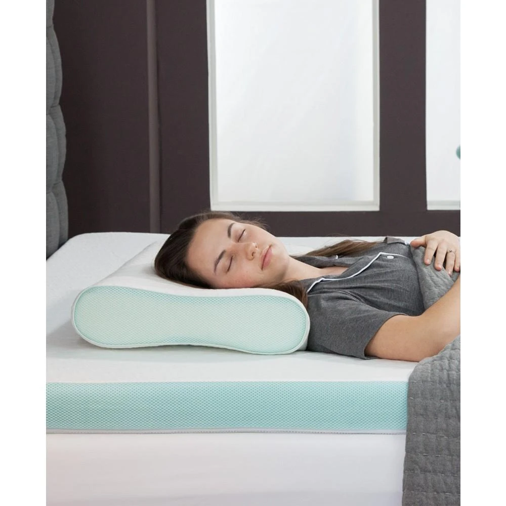 商品IntelliSLEEP|Natural Comfort Contour Memory Foam Pillow, King, Created For Macy's,价格¥686,第5张图片详细描述