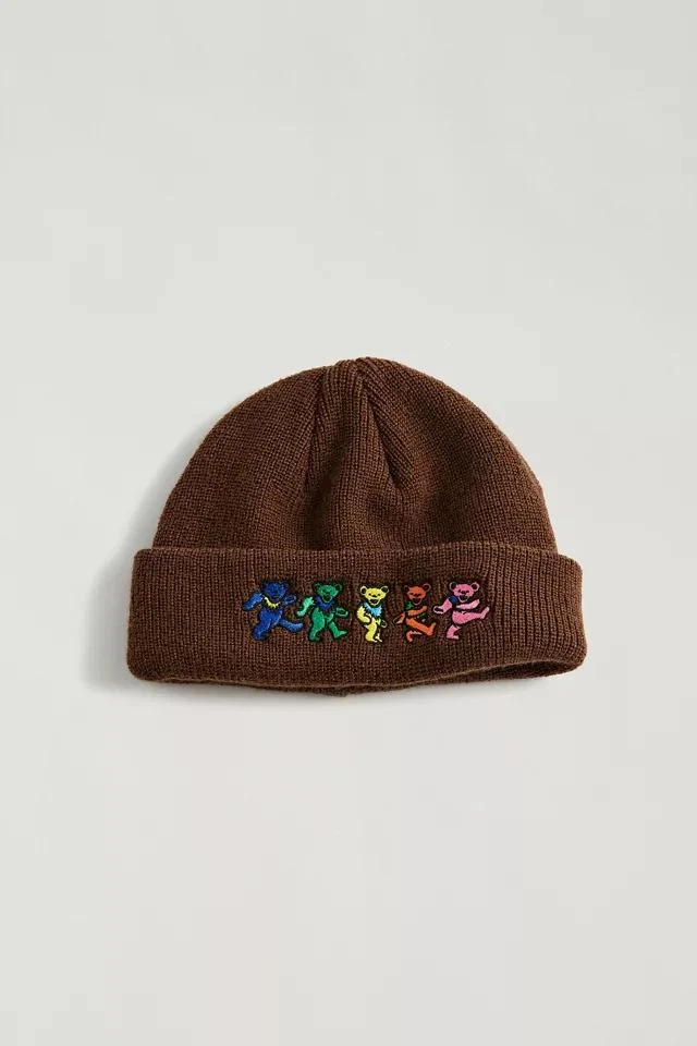 商品Urban Outfitters|Grateful Dead Short Roll Beanie,价格¥151,第1张图片