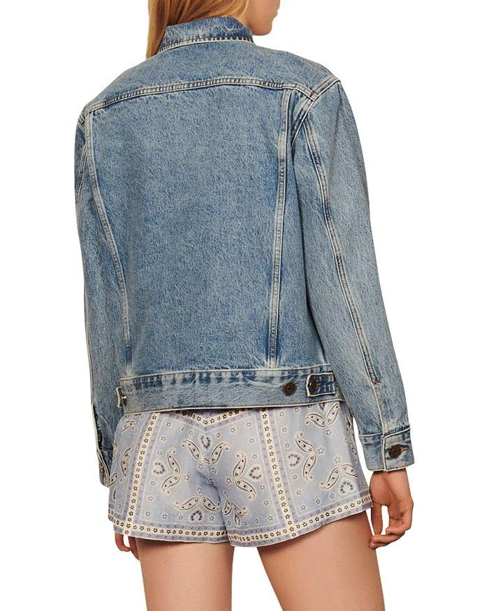 商品Sandro|Iris Denim Jacket,价格¥1759,第2张图片详细描述