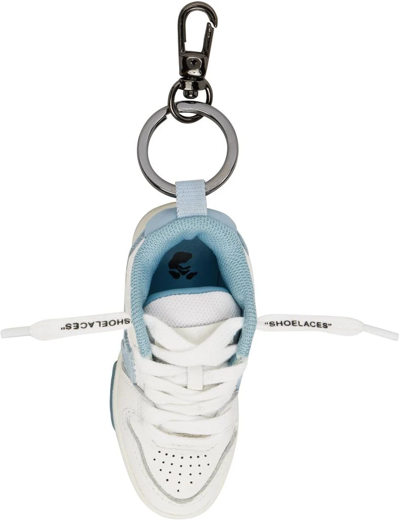 商品Off-White|White & Blue OOO Keychain,价格¥889,第1张图片