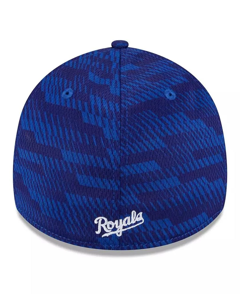 商品New Era|Men's Royal Kansas City Royals 2025 MLB Clubhouse 39THIRTY Flex Hat,价格¥240,第2张图片详细描述
