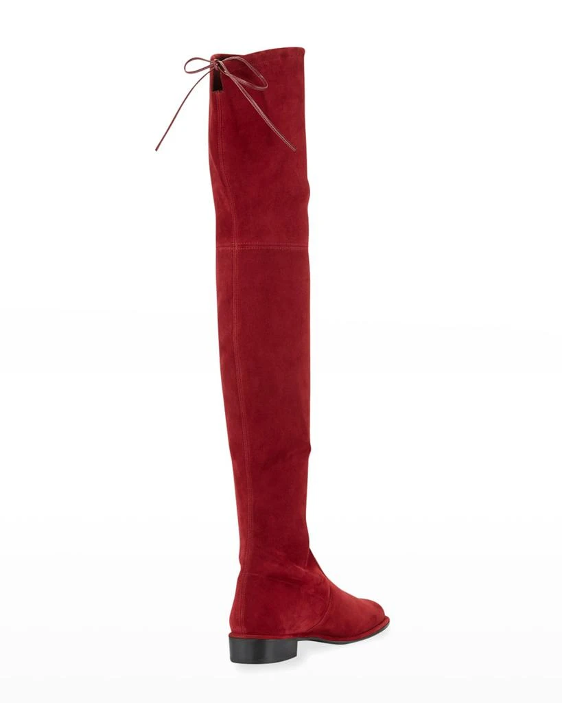 商品Stuart Weitzman|Lowland Suede Over-The-Knee Boot,价格¥6163,第3张图片详细描述