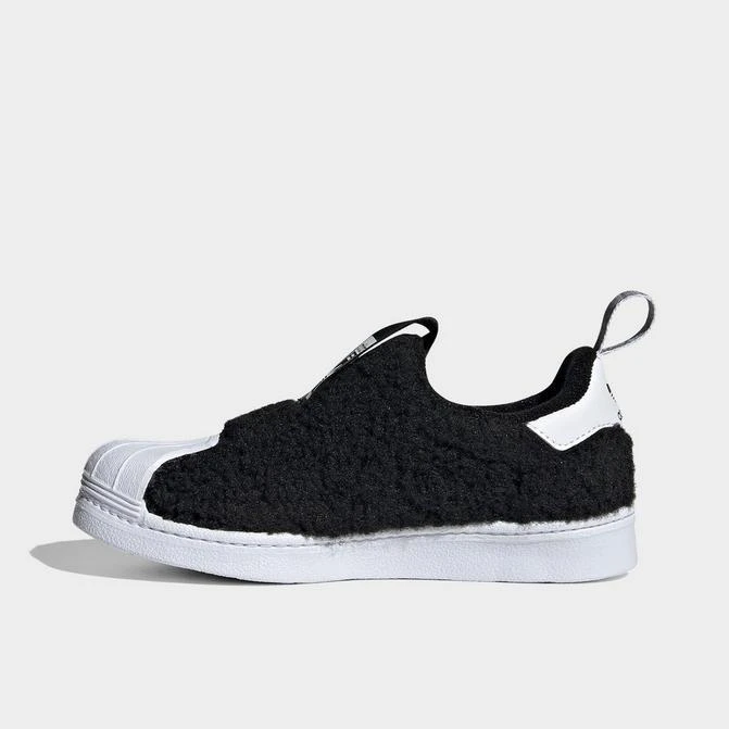 商品Adidas|Little Kids' adidas Originals Superstar 360 Fuzzy Slip-On Casual Shoes,价格¥410,第1张图片