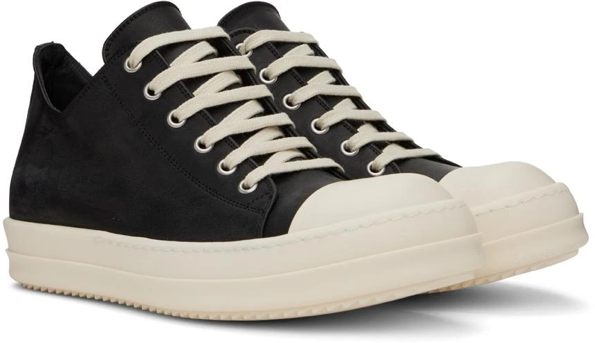 商品Rick Owens|Black Low Sneakers,价格¥6359,第4张图片详细描述