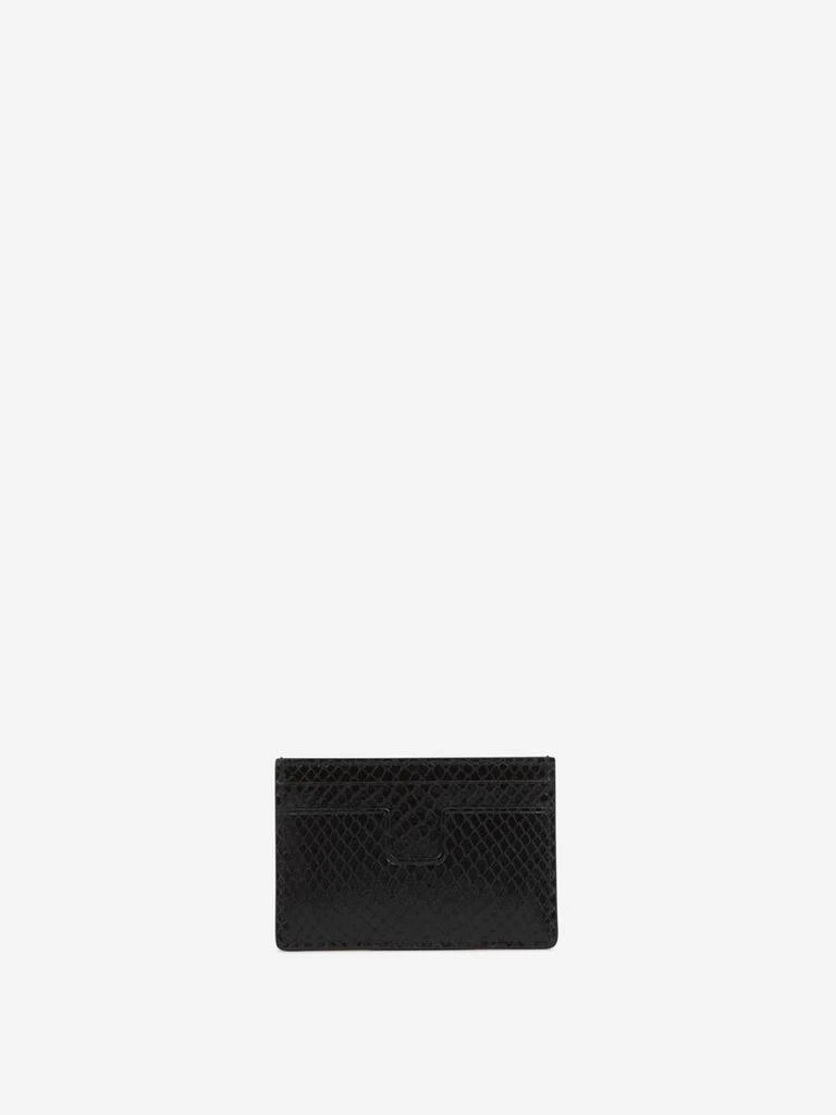 商品Tom Ford|Tom Ford Leather Logo Card Holder,价格¥2890,第3张图片详细描述