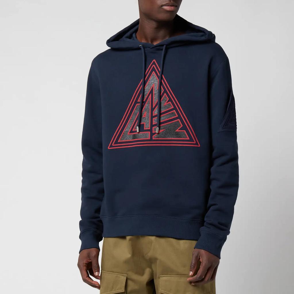 商品Lanvin|Lanvin Men's Triangle Logo Hoodie - Midnight Blue,价格¥2230,第1张图片