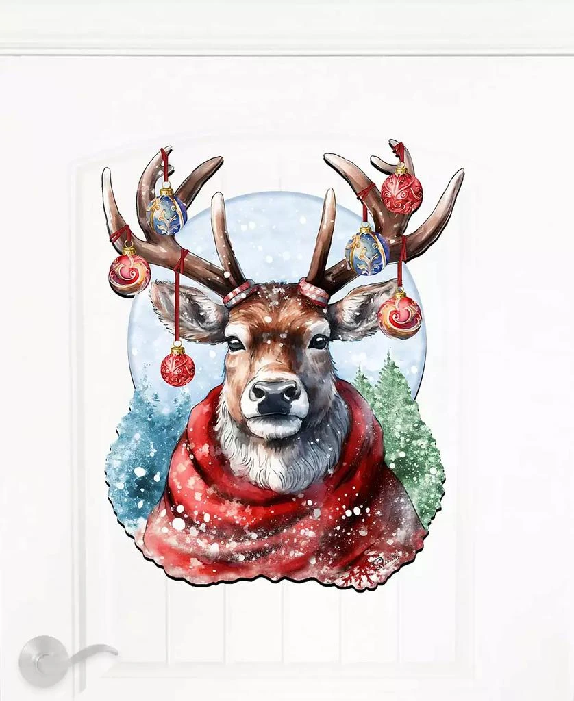 Christmas Mood Christmas Door Decor Wooden Wall Decor G. DeBrekht 商品