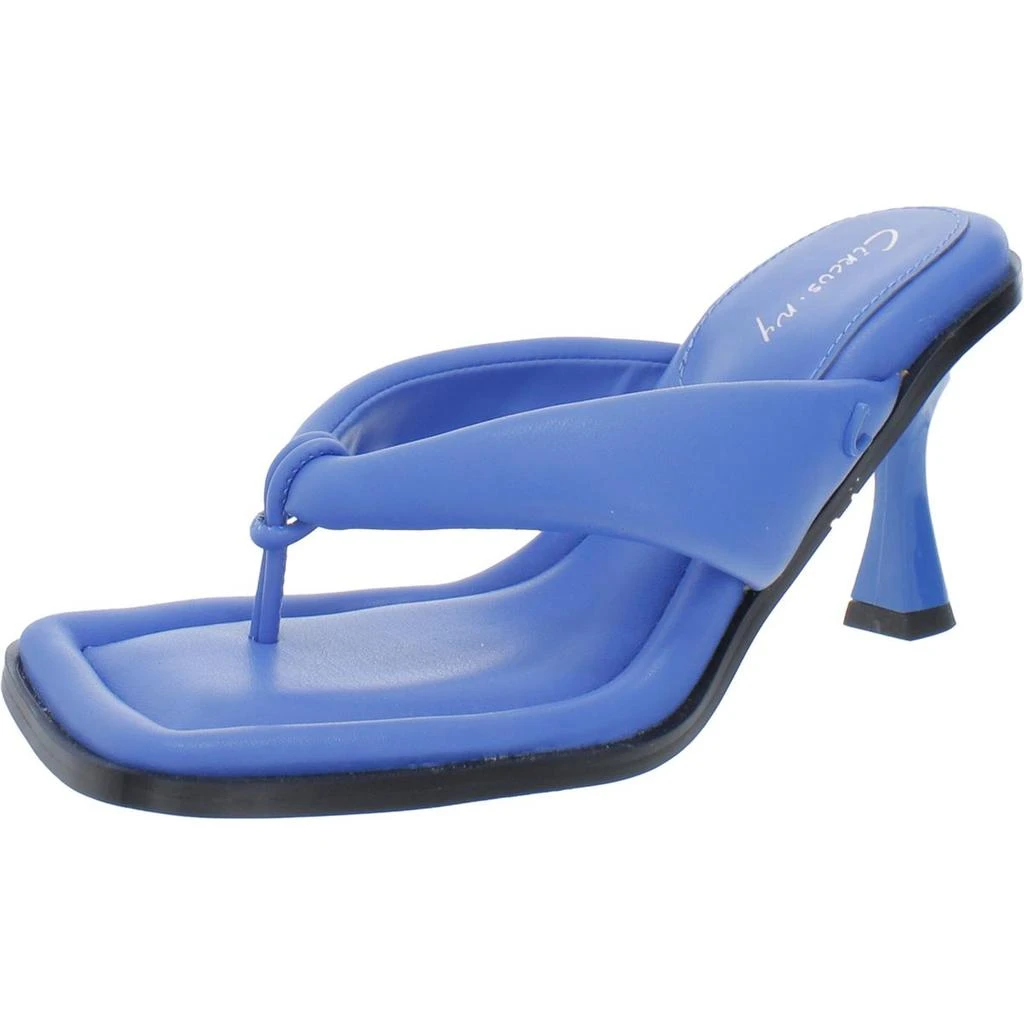 商品Sam Edelman|Circus by Sam Edelman Womens Skeet Faux Leather Flip Flop Thong Sandals,价格¥185,第5张图片详细描述
