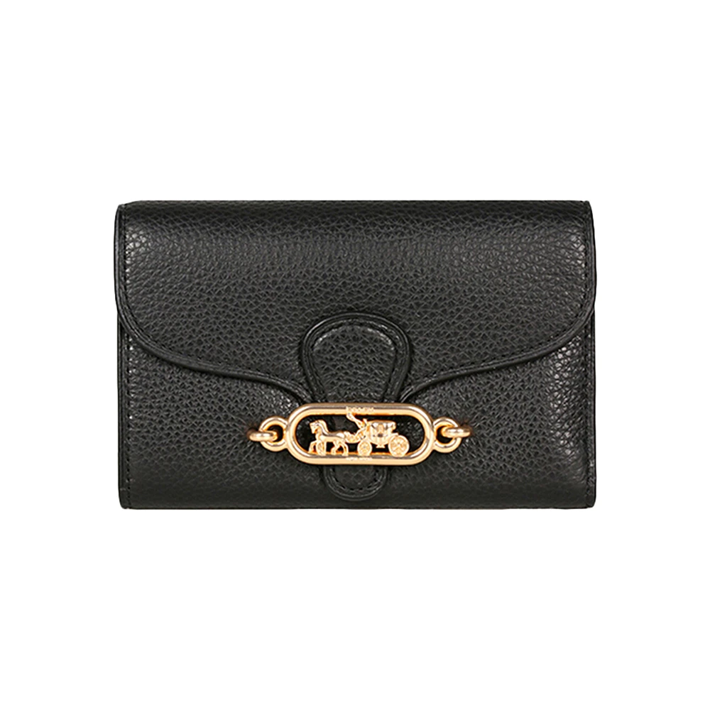 商品Coach|COACH 女士黑色零钱包 F88099IMBLK,价格¥580,第1张图片