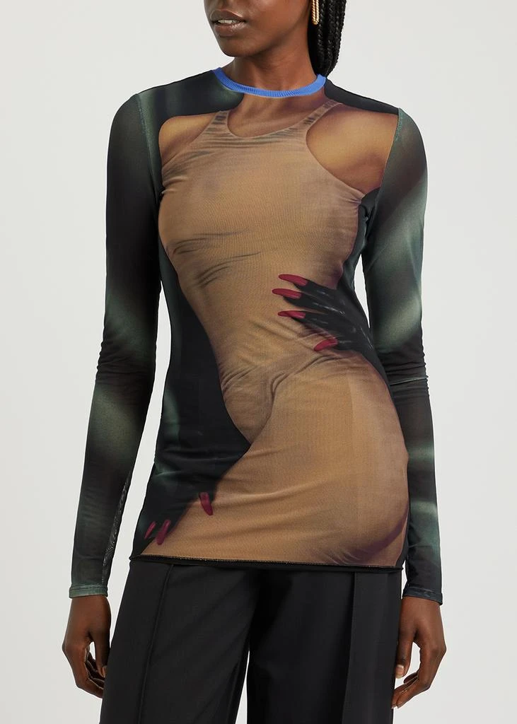 商品Loewe|Printed stretch-tulle top,价格¥5589,第2张图片详细描述