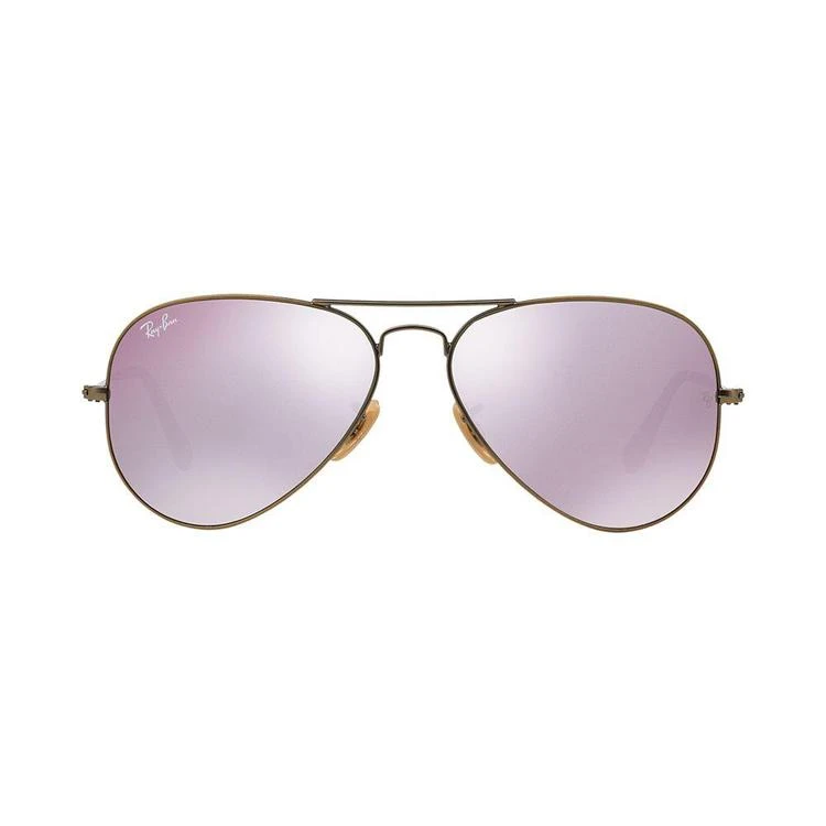 商品Ray-Ban|Sunglasses, RB3025 58 ORIGINAL AVIATOR MIRRORED,价格¥1311,第3张图片详细描述