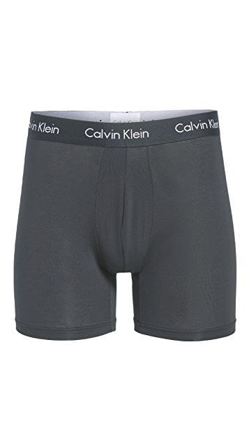 商品Calvin Klein|Body 莫代尔纤维平角短内裤,价格¥122,第5张图片详细描述