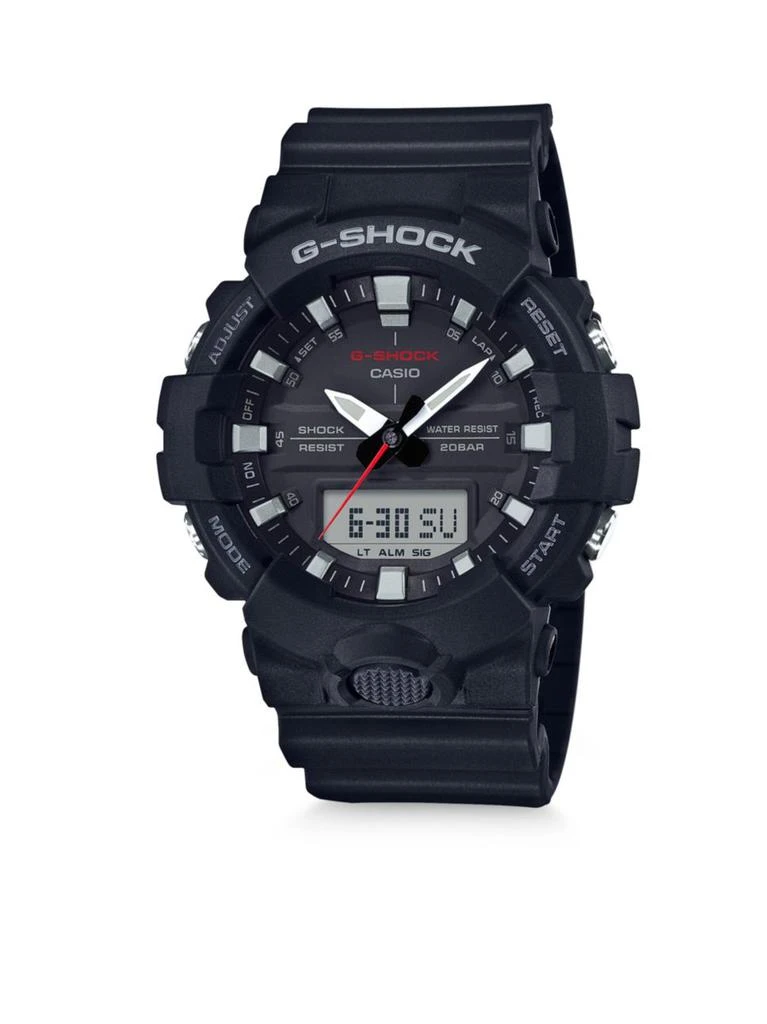 商品G-Shock|Shock & Water Resistant Slim Strap Watch,价格¥741,第1张图片