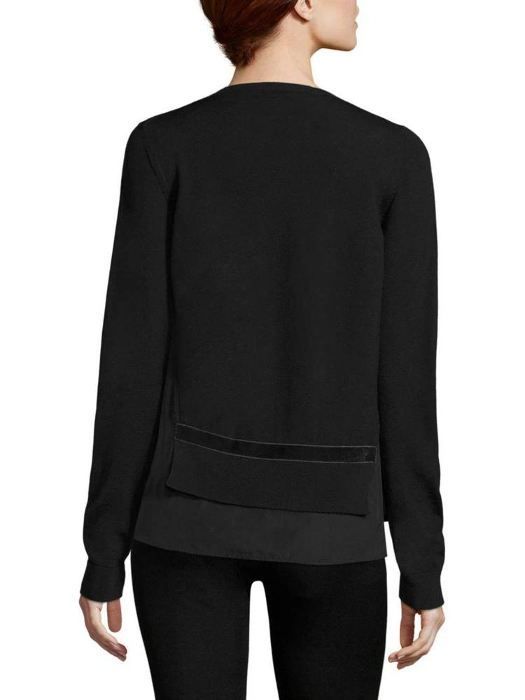 商品Moncler|Maglione Wool Ruffle Cardigan,价格¥3597,第2张图片详细描述