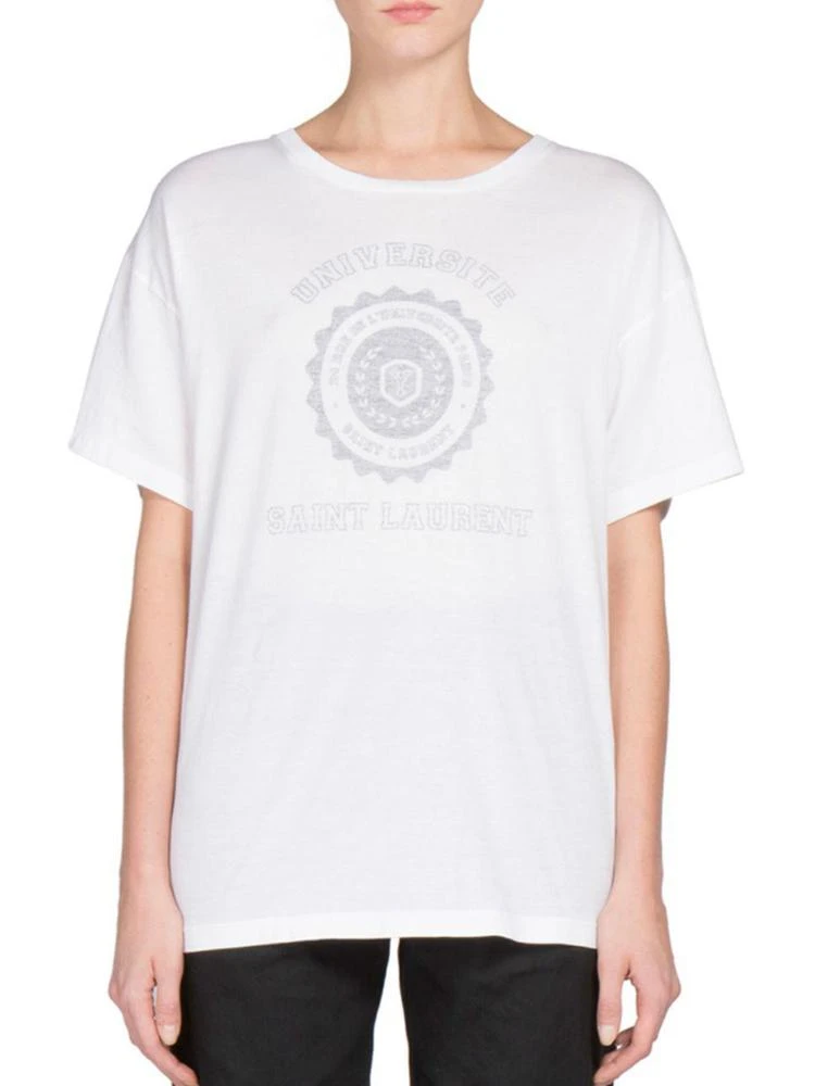 商品Yves Saint Laurent|SLP Universite Cotton Tee,价格¥2912,第1张图片