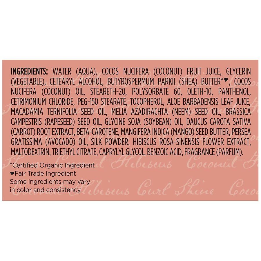 商品SheaMoisture|Smoothie Curl Enhancing Cream Coconut and Hibiscus,价格¥103,第4张图片�详细描述