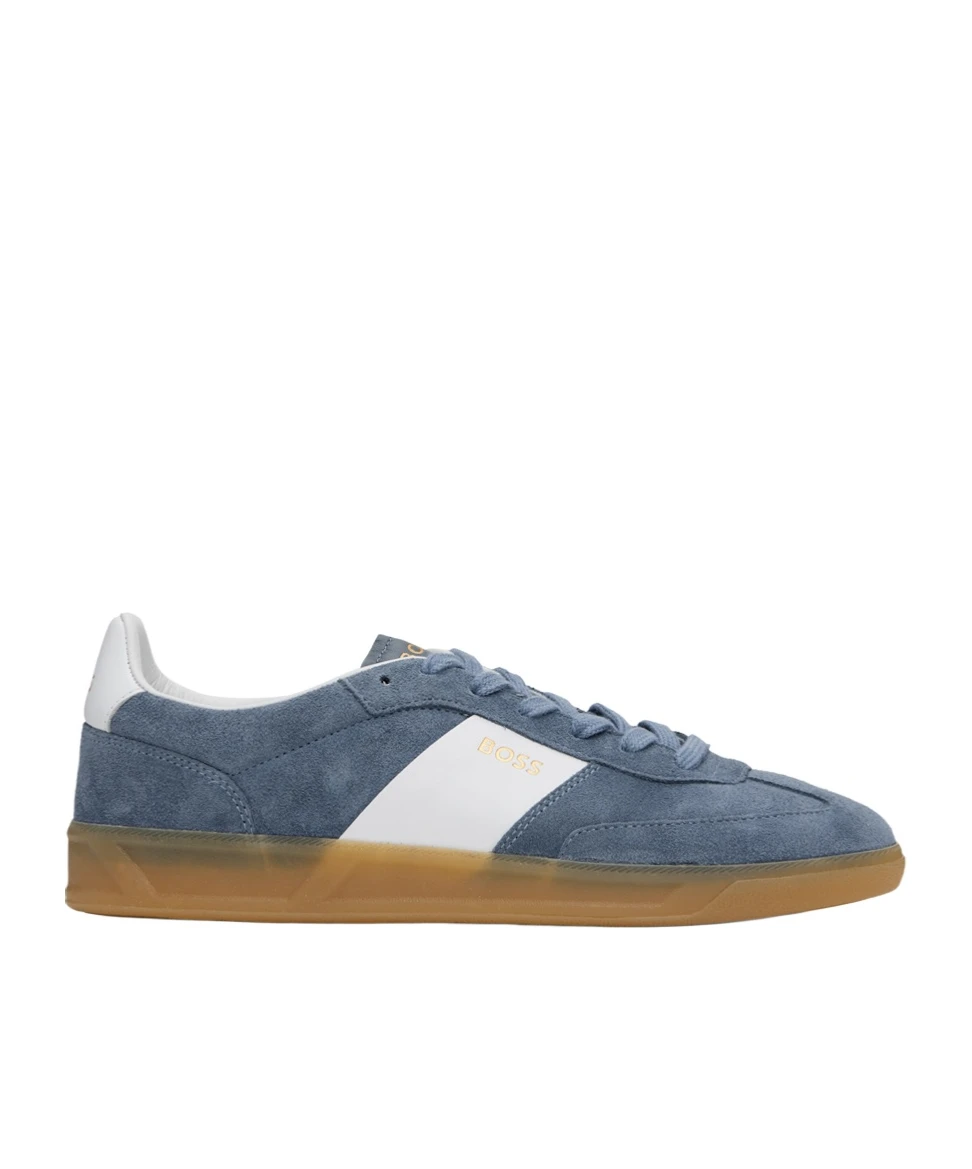 商品【商品预售7天】 Hugo Boss|Hugo Boss 男士运动鞋 50512365429 蓝色,价格¥2439,第1张图片