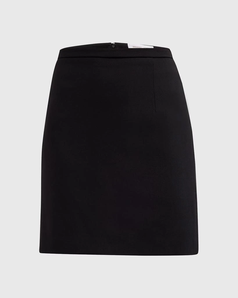 商品Michael Kors|Wool Crepe Mini Skirt,价格¥2048,第2张图片详细描述