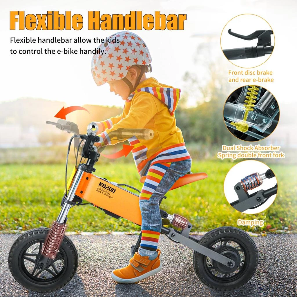 商品Streamdale Furniture|Streamdale Children's outdoor off-road electric bicycle,价格¥5369,第5张图片详细描述