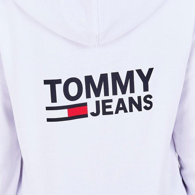 Women's Tommy Jeans Logo Full-Zip Hoodie商品第5张图片规格展示
