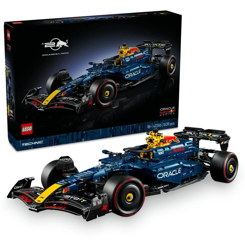商品LEGO Technic Oracle Red Bull Racing RB20 F1 Car Model 42206,价格¥2243,第1张图片