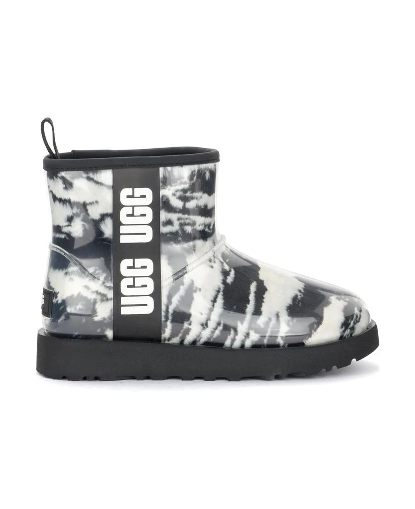 商品UGG|Ugg Classic Clear Mini Ankle Boot In Black Rubber,价格¥1685,第1张图片