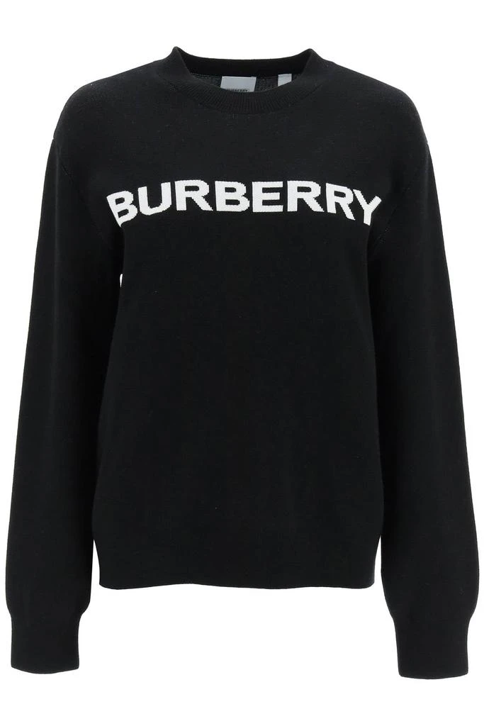商品Burberry|Burberry jacquard logo pullover,价格¥7544,第1张图片