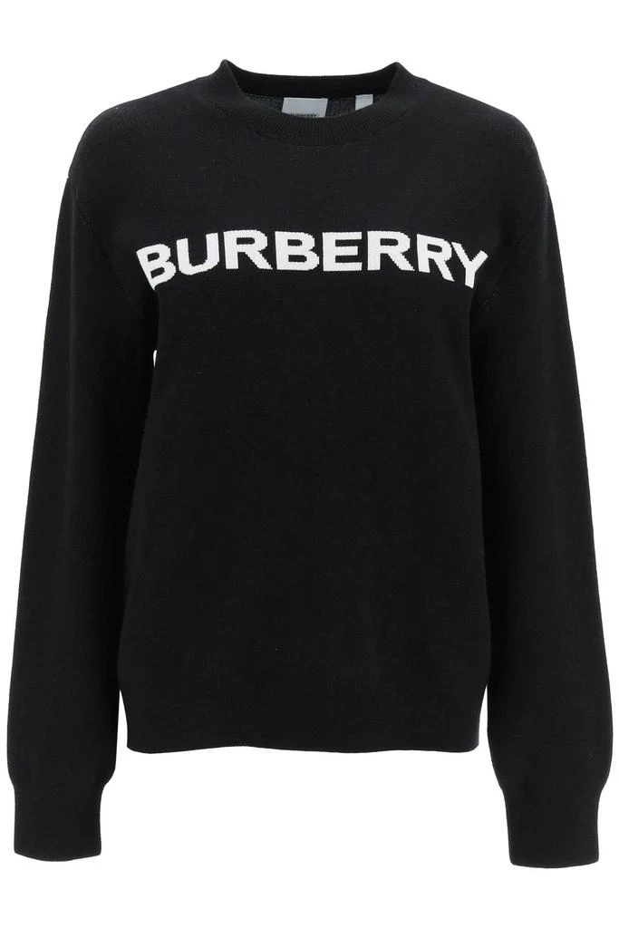 商品Burberry|Burberry jacquard logo pullover,价格¥7672,第1张图片