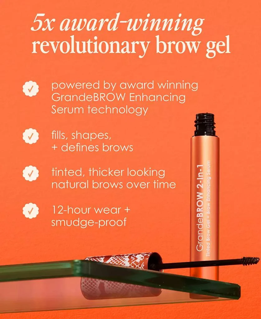 GrandeBROW 2-In-1 Tinted Brow Gel + Brow Enhancing Serum 商品