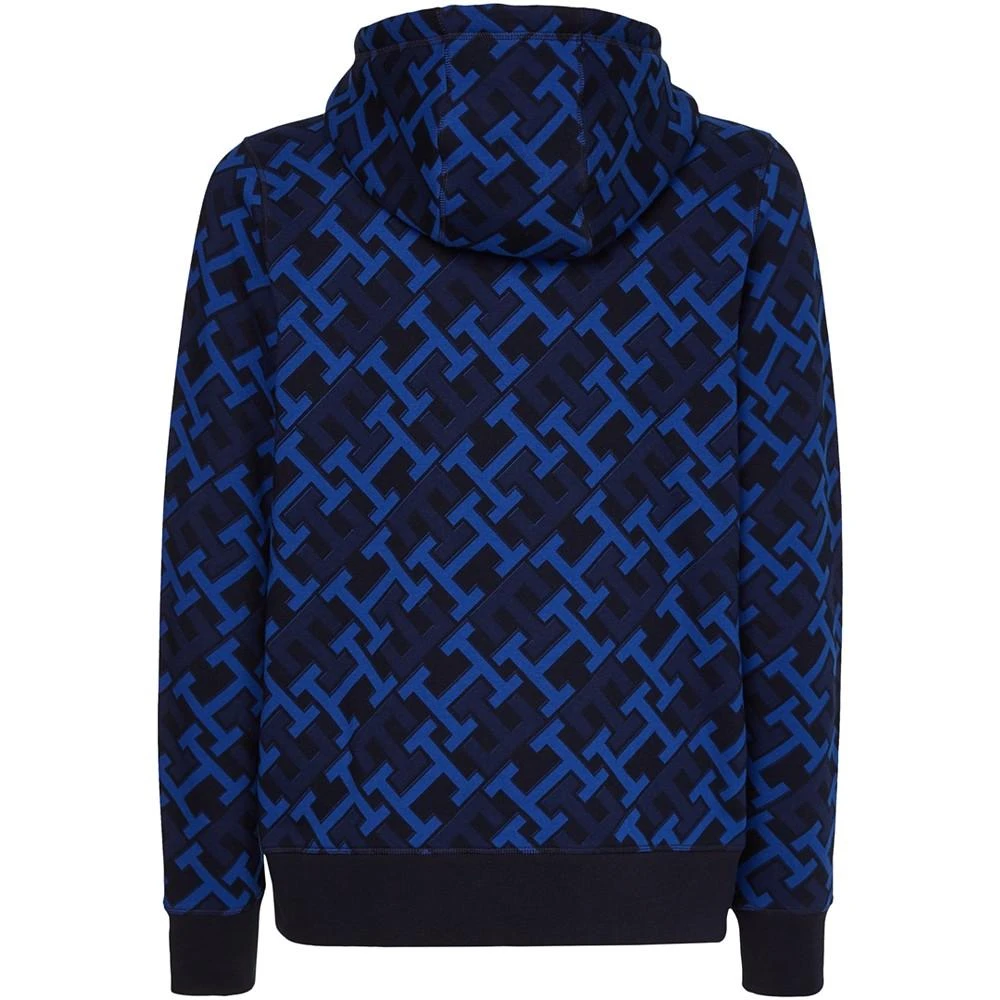 商品Tommy Hilfiger|Men's All-over Monogram Logo Hooded Sweatshirt,价格¥624,第4张图片详细描述